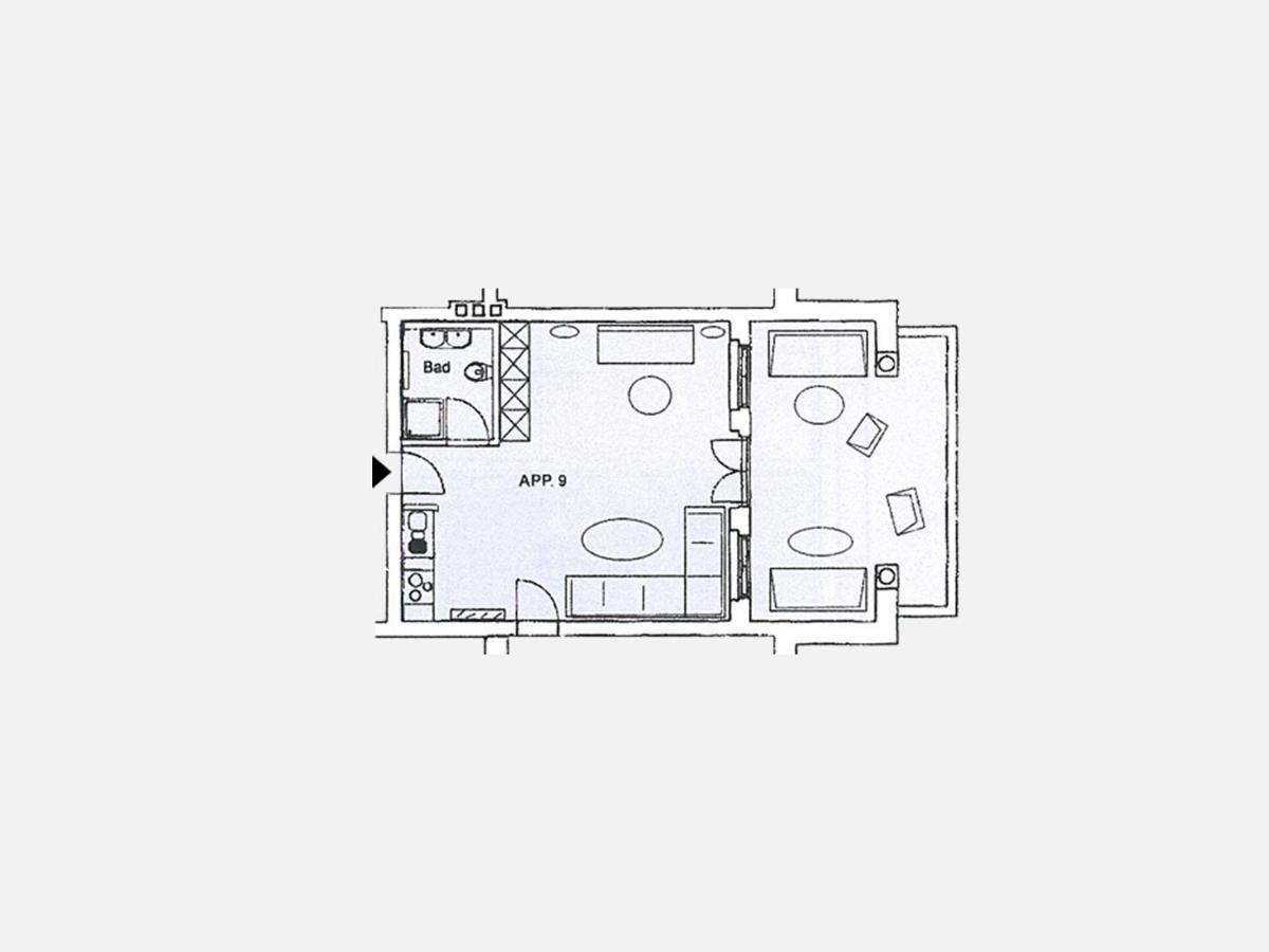Kaiservillen Heringsdorf - 1-Raum-Appartement Mit Balkon Ik9 Exterior photo